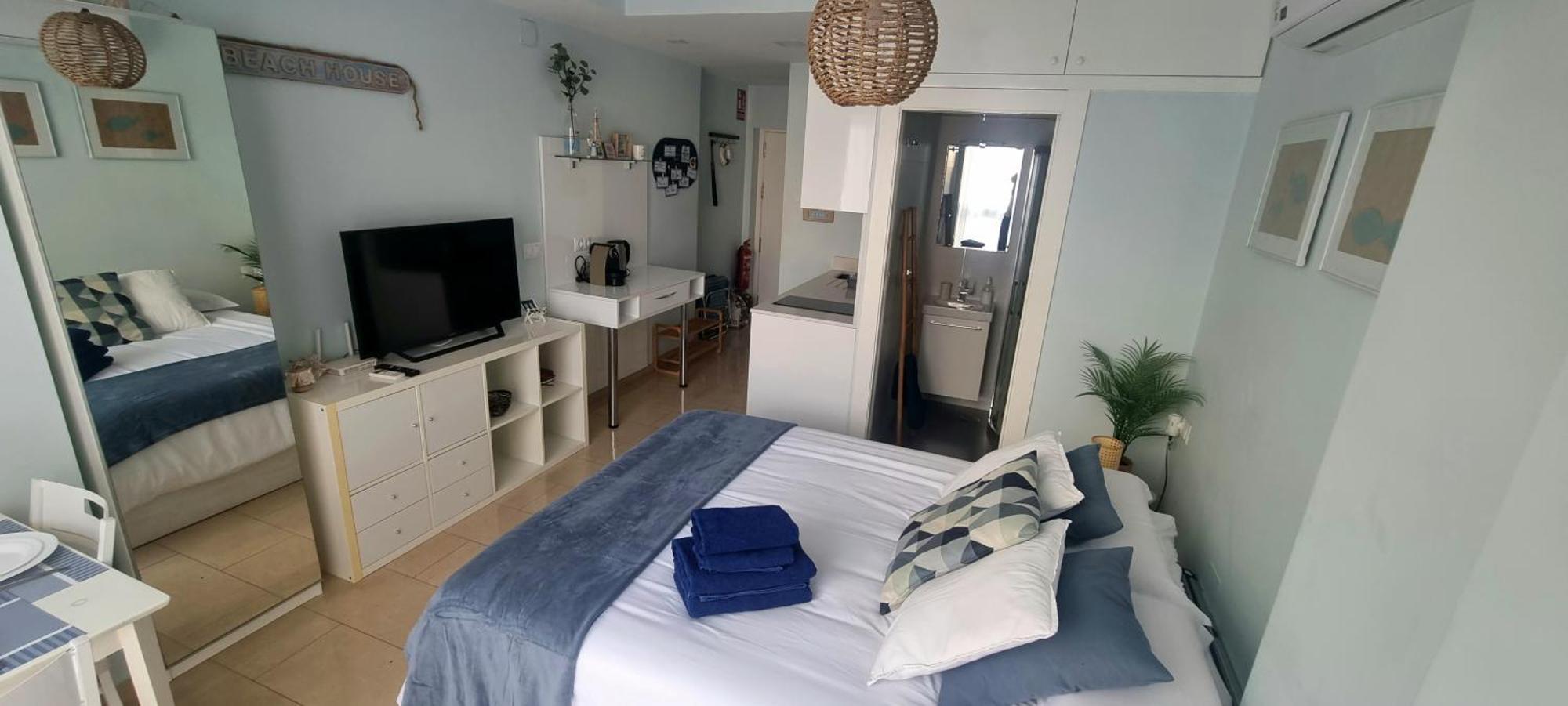 Beach House Apartment, Playa Malagueta 马拉加 外观 照片